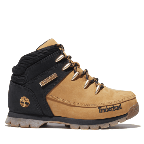 Halbhoher Euro Sprint Boot zum Schnüren für Kleinkinder in Schwarz und , , Größe: 26 - Timberland - Modalova