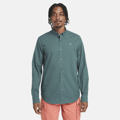 Camicia a Quadretti in Popeline da Uomo in , Uomo, , Taglia: 3XL - Timberland - Modalova