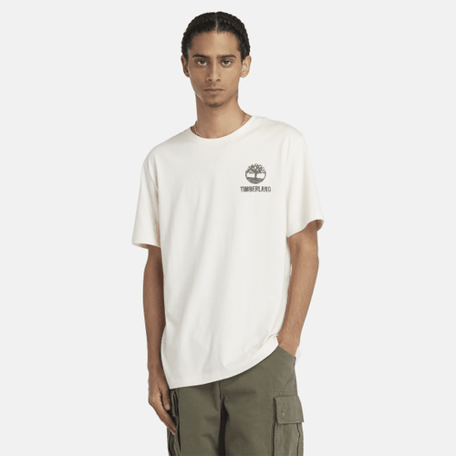 Ungefärbtes Grafik-T-Shirt für Herren in Naturfarben, Mann, , Größe: 3XL - Timberland - Modalova