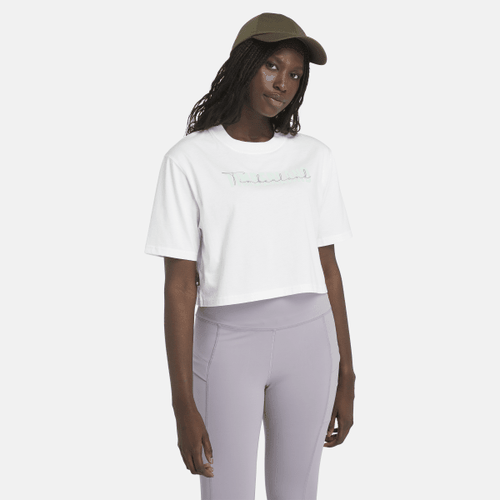 T-shirt Corta da Donna in bianco, Donna, bianco, Taglia: L - Timberland - Modalova