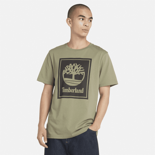 T-Shirt mit Block-Logo für Herren in , Mann, , Größe: 3XL - Timberland - Modalova