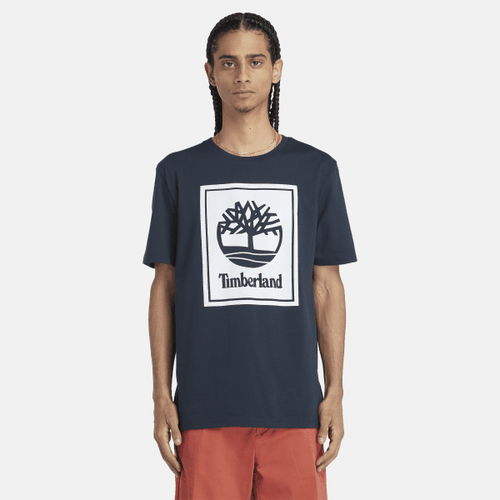 T-Shirt mit Block-Logo für Herren in , Mann, , Größe: M - Timberland - Modalova