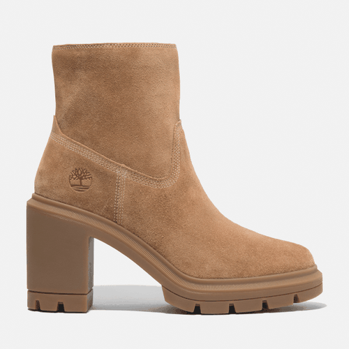 Stivale con Zip Allington Heights Mid da Donna in pelle scamosciata marrone chiaro, Donna, arancione, Taglia: 43 - Timberland - Modalova