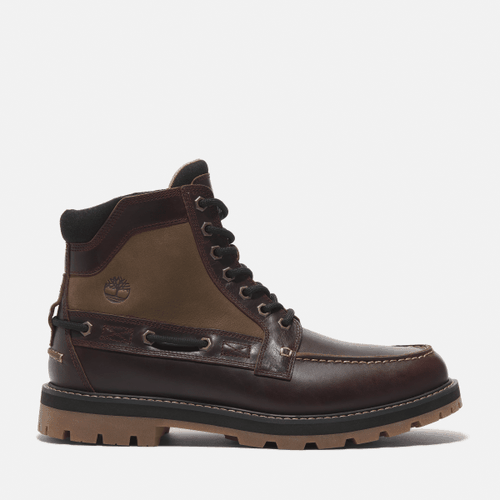 Britton Road 7-Eye Moc-Toe-Boot für Herren in Dunkelrot, Mann, , Größe: 47.5 - Timberland - Modalova