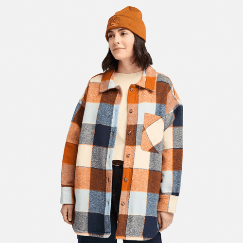 Hemdjacke aus schwerem Flanell für Damen in , Frau, , Größe: M - Timberland - Modalova