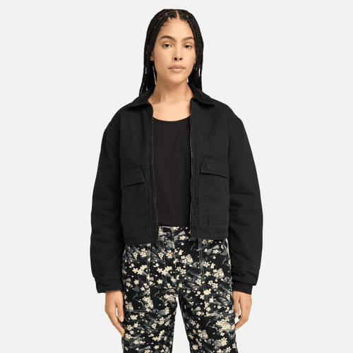 Giacca in Tela Imbottita Effetto Lavato Strafford da Donna in colore nero, Donna, colore nero, Taglia: XL - Timberland - Modalova