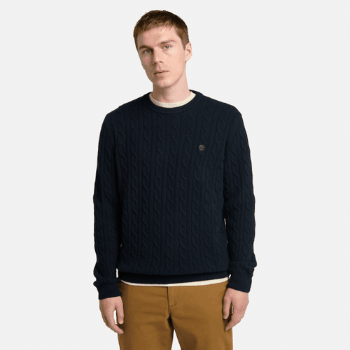 Maglione Girocollo a Trecce Phillips Brook da Uomo in scuro, Uomo, , Taglia: S - Timberland - Modalova