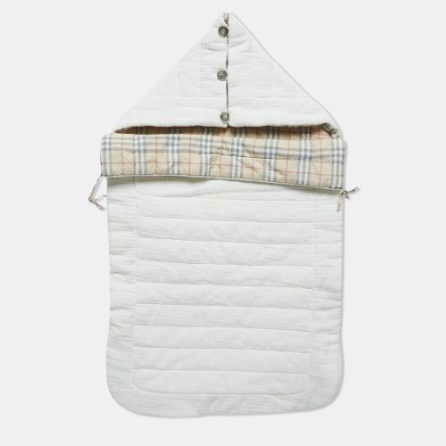 Children Iggy Checks Cotton Quilted Baby Nest 6-9 M - Burberry - Modalova