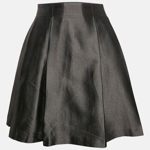 Kids Metallic Gabardine Pleated Skirt 14 Yrs - Burberry - Modalova