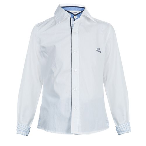 GF Ferre Checked Detail Shirt 6 Yrs - Gianfranco Ferre - Modalova