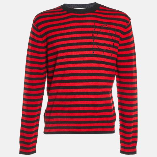 Striped Wool Knit Sweater M - McQ by Alexander McQueen - Modalova