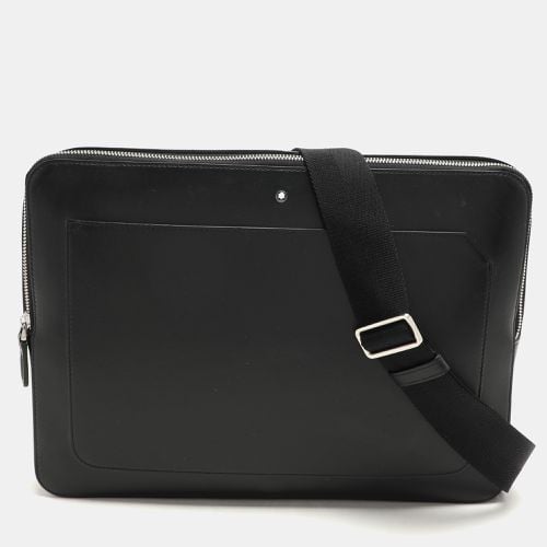 Leather Meisterstück Urban Laptop Bag - Montblanc - Modalova