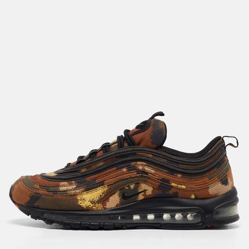 Black Leather and Canvas Air Max 97 Country Camo Sneakers Size 45 - Nike - Modalova