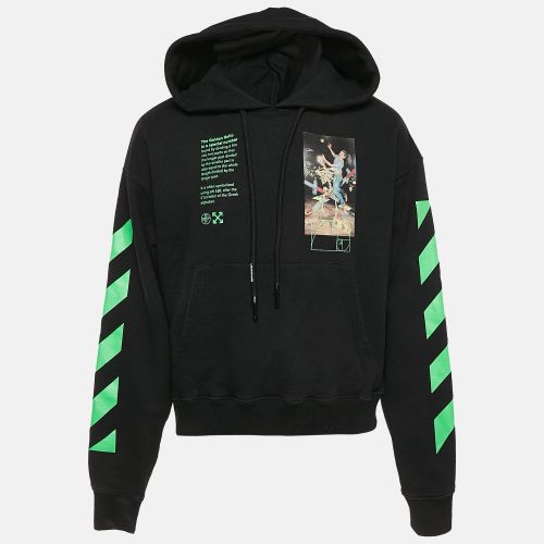 Printed Cotton Hooded Sweatshirt M - Off-White - Modalova