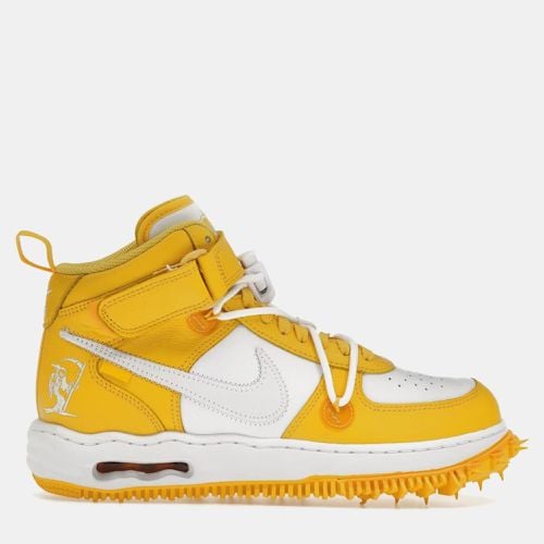 Nike x Off- /Varsity Maize Air Force 1 Mid Sneaker Size EU 43 - Off-White x Nike - Modalova