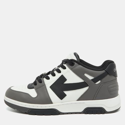 Tri-Color Leather Out Of Office Sneakers Size 44 - Off-White - Modalova