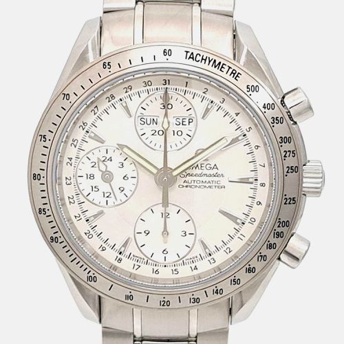 Stainless Steel Speedmaster 3221.30 Automatic Men's Wristwatch 40 mm - Omega - Modalova