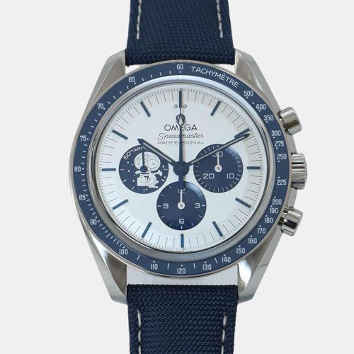 Stainless Steel Speedmaster Snoopy 310.32.42.50.02.001 Manual Winding Men's Wristwatch 42 mm - Omega - Modalova