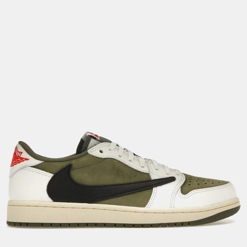 Air Jordan Black/Olive Jordan 1 Retro Low OG SP Travis Scott Medium Olive Sneaker Size EU 42 - Air Jordans - Modalova