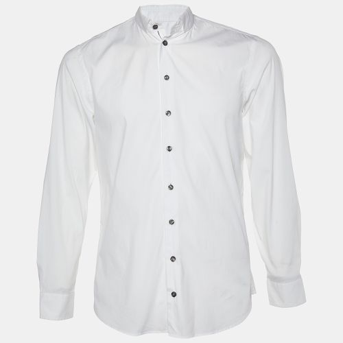 Cotton Long Sleeve Shirt M - Armani Collezioni - Modalova