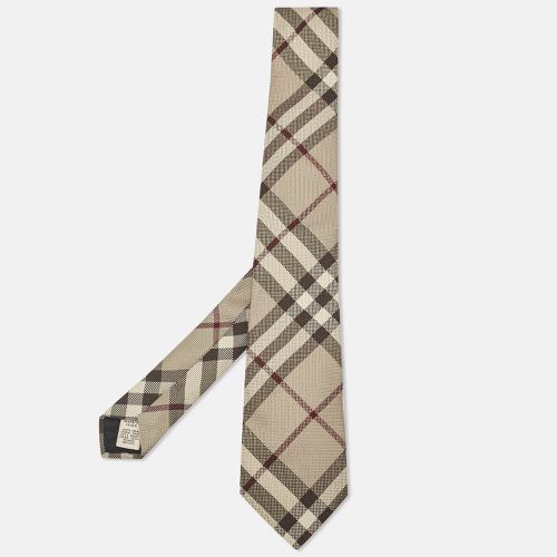 Nova Checks Silk Tie - Burberry London - Modalova