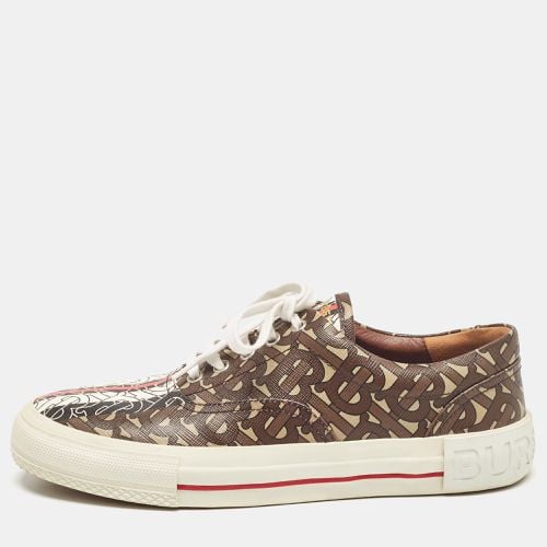 Canvas Lace Up Sneakers Size 41 - Burberry - Modalova