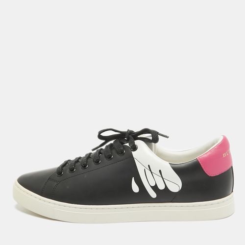 Pink Leather Low Top Sneakers Size 43 - Burberry - Modalova