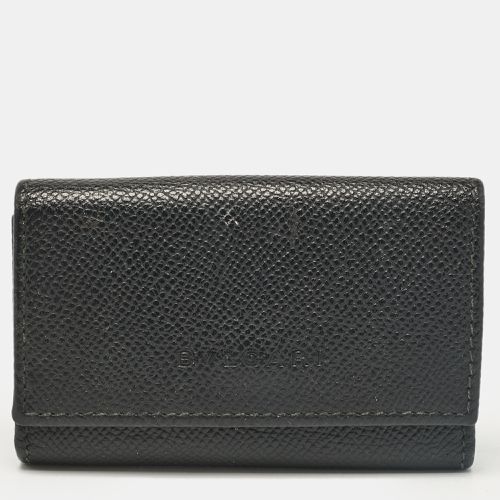 Leather Flap Key Holder - Bvlgari - Modalova