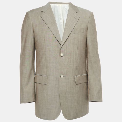 Light Wool Blend Single Breasted Blazer XS - Balmain - Modalova