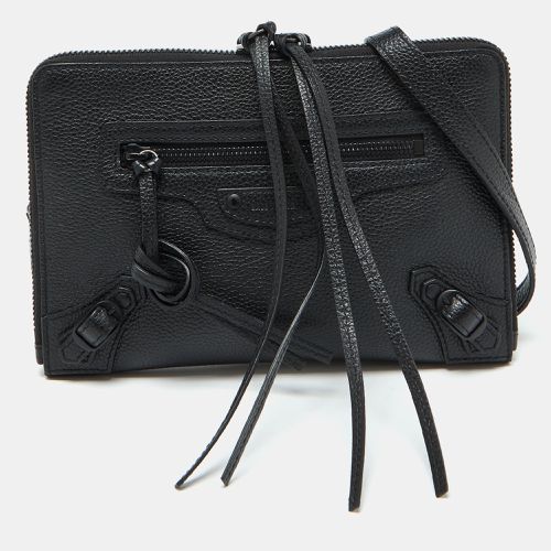 Leather Neo Classic Clutch - Balenciaga - Modalova