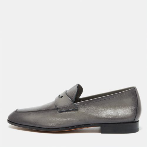 Leather Lorenzo Scritto Loafers Size 39 - Berluti - Modalova