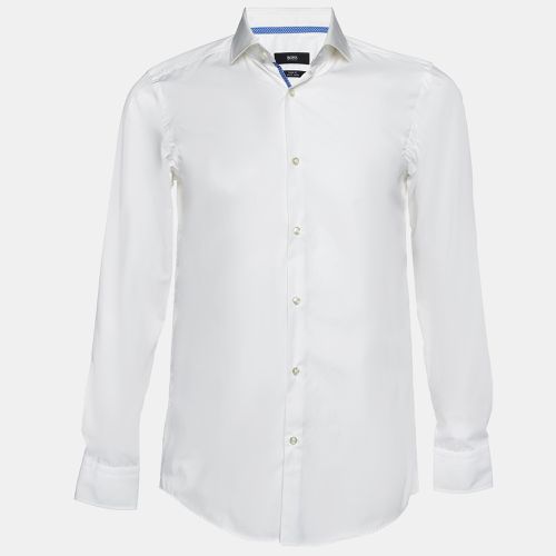 Cotton Buttoned Up Shirt S - Boss By Hugo Boss - Modalova