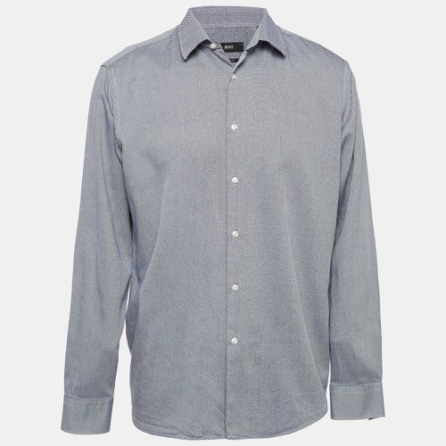 Patterned Cotton Regular Fit Shirt XXL - Boss By Hugo Boss - Modalova