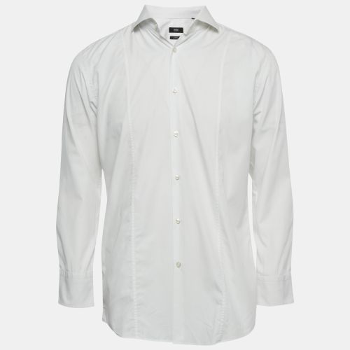 Cotton Slim Fit Philip Shirt L - Boss By Hugo Boss - Modalova