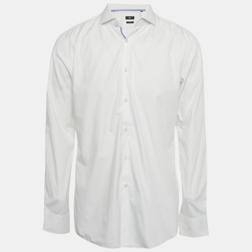 Cotton Slim Fit Shirt L - Boss By Hugo Boss - Modalova