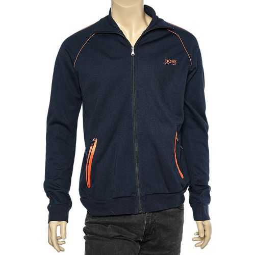 Knit Zip Front Track Jacket M - Boss By Hugo Boss - Modalova