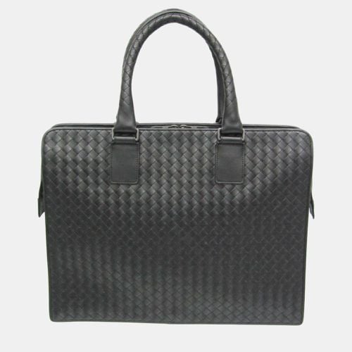 Intrecciato Leather Document Handbag - Bottega Veneta - Modalova