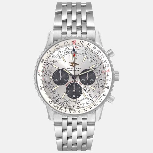 Stainless Steel Navitimer A41322 Automatic Men's Wristwatch 43 mm - Breitling - Modalova