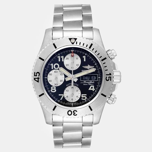 Stainless Steel Aeromarine Superocean A13341 Automatic Men's Wristwatch 44 mm - Breitling - Modalova