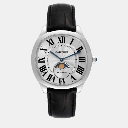 Drive Dial Moonphase Steel Men's Watch 40 mm - Cartier - Modalova