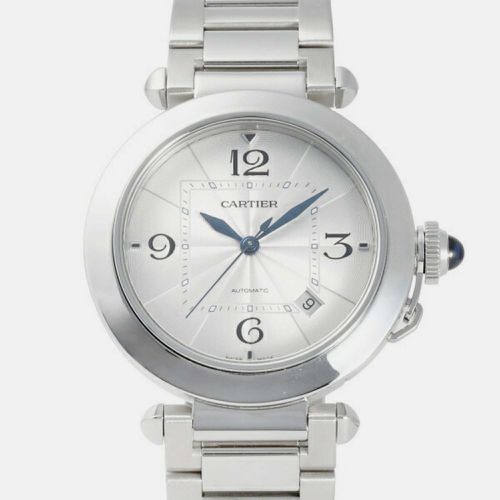 Stainless Steel Pasha WSPA0009 Automatic Men's Wristwatch 41 mm - Cartier - Modalova