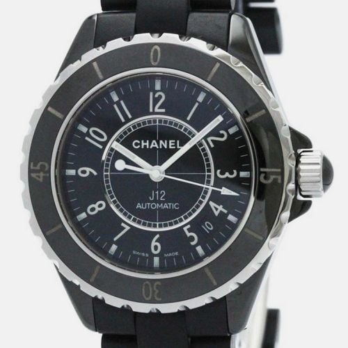 Ceramic J12 H0684 Automatic Men's Wristwatch 39 mm - Chanel - Modalova