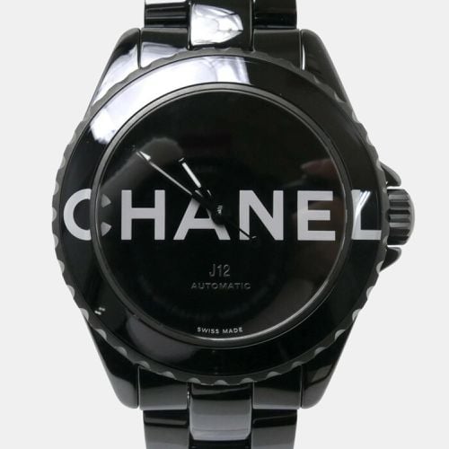 Ceramic J12 H7418 Automatic Men's Wristwatch 38 mm - Chanel - Modalova