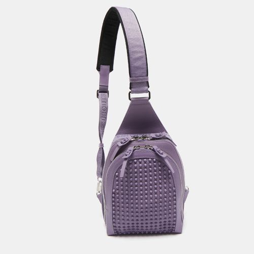 Lavender Leather and Rubber Loubifunk Backpack - Christian Louboutin - Modalova