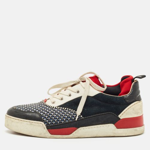Fabric and Leather Aurelien Sneakers Size 45 - Christian Louboutin - Modalova