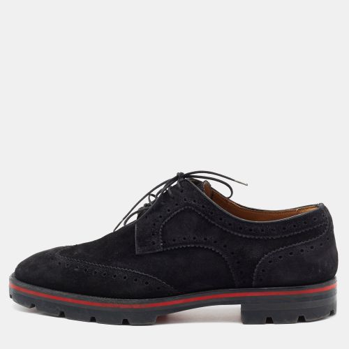 Suede Hubertus Lace Up Oxford Size 40 - Christian Louboutin - Modalova