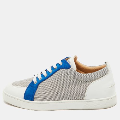 Canvas and Leather Rantulow Sneakers Size 45.5 - Christian Louboutin - Modalova