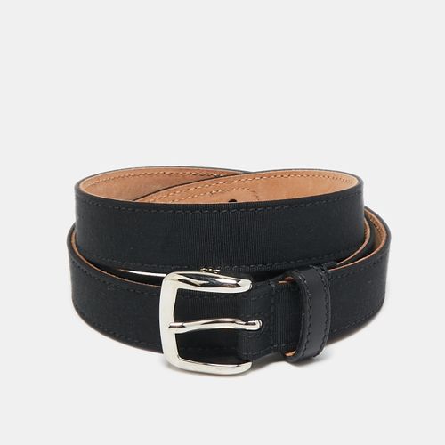 Grosgrain and Leather Buckle Belt 95 CM - D&G - Modalova