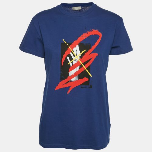 Printed Jersey Crewneck T-Shirt XS - Dior Homme - Modalova