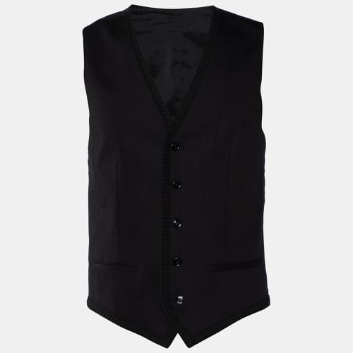 Cotton Trim Detail Vest M - Dolce & Gabbana - Modalova